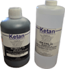 Industrial inkjet coder fluids, ink and makeup for use with Hitachi inkjet coders.